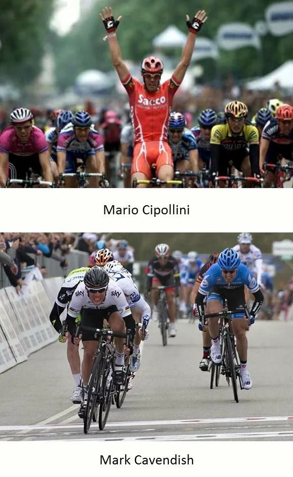 Mark Cavendish Mario Cipollini
